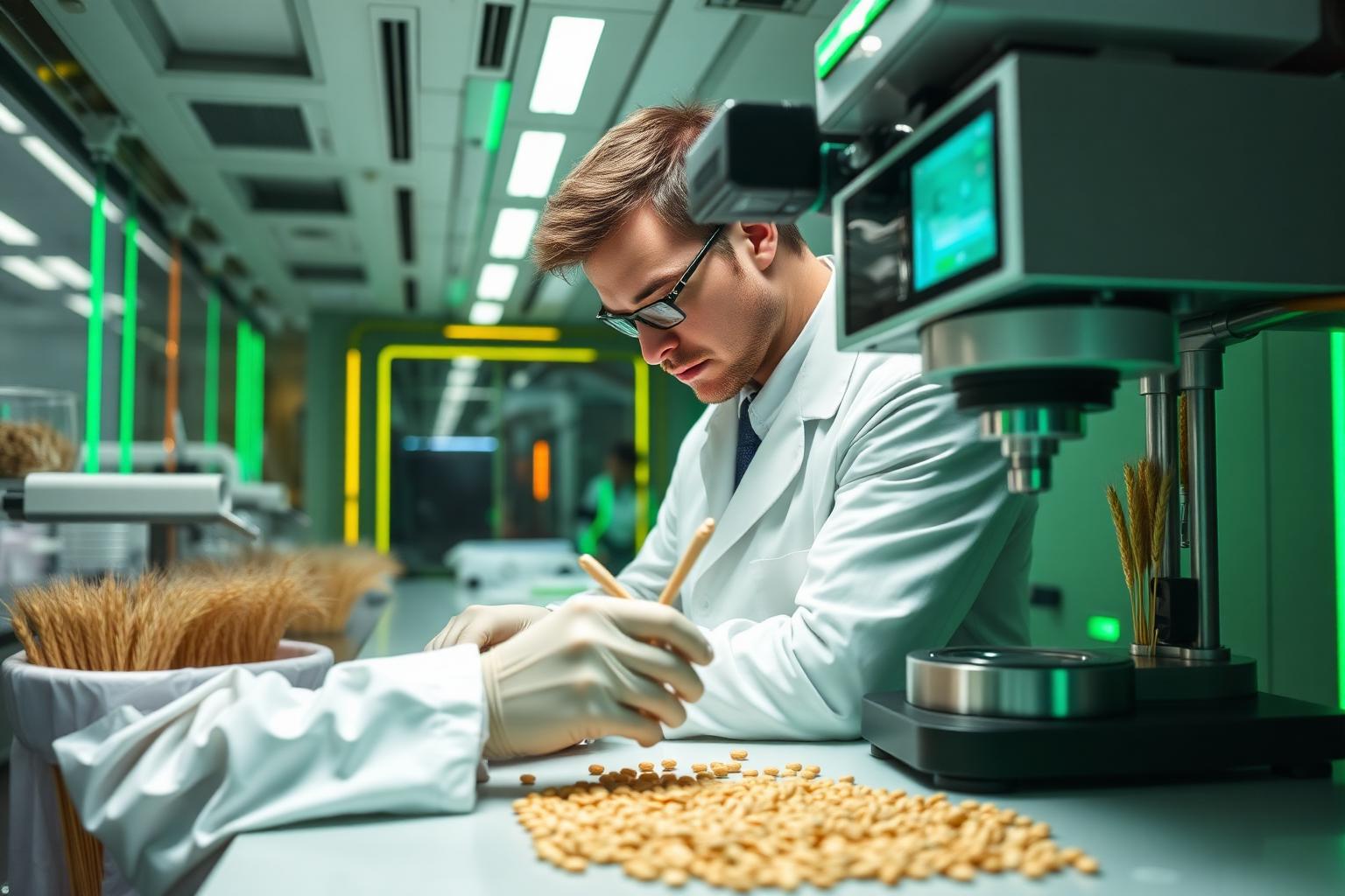 Wheat grain analysis