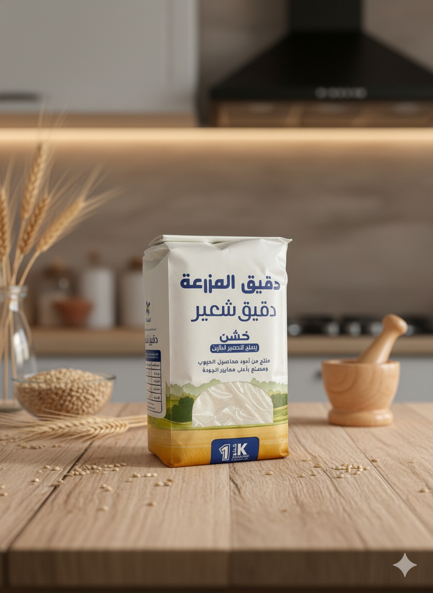 دقيق الشعير (للبازين)